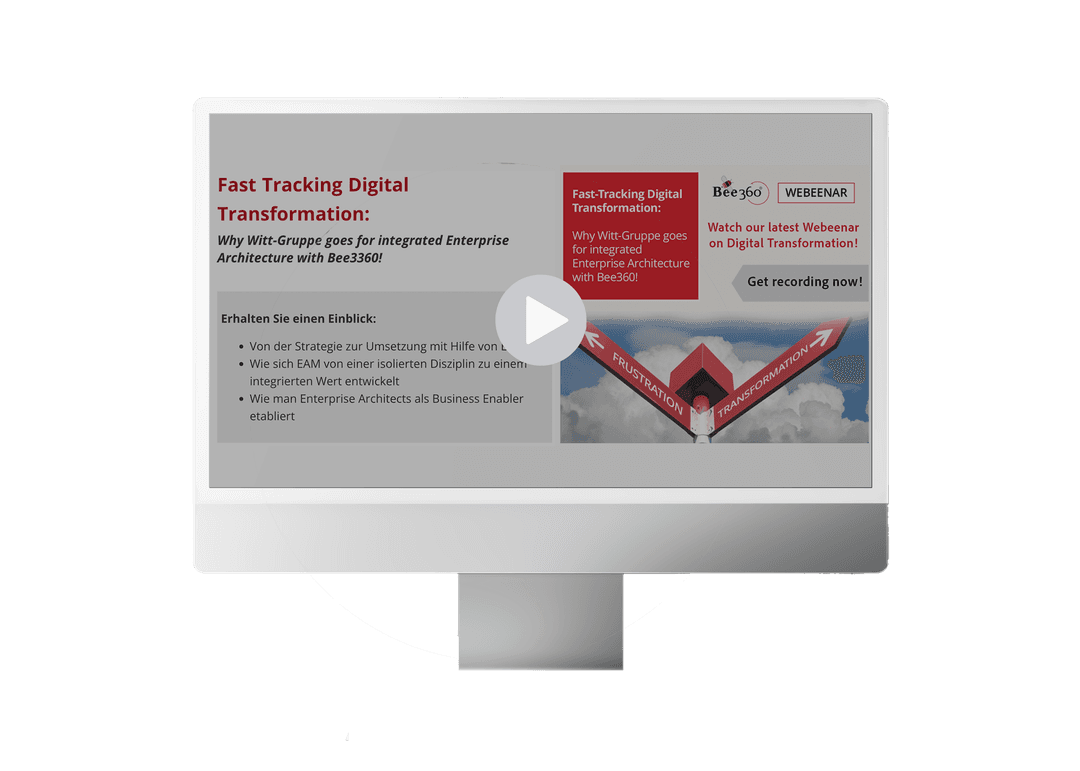 Driving Transformation through Integrated Enterprise Architecture at Witt Gruppe